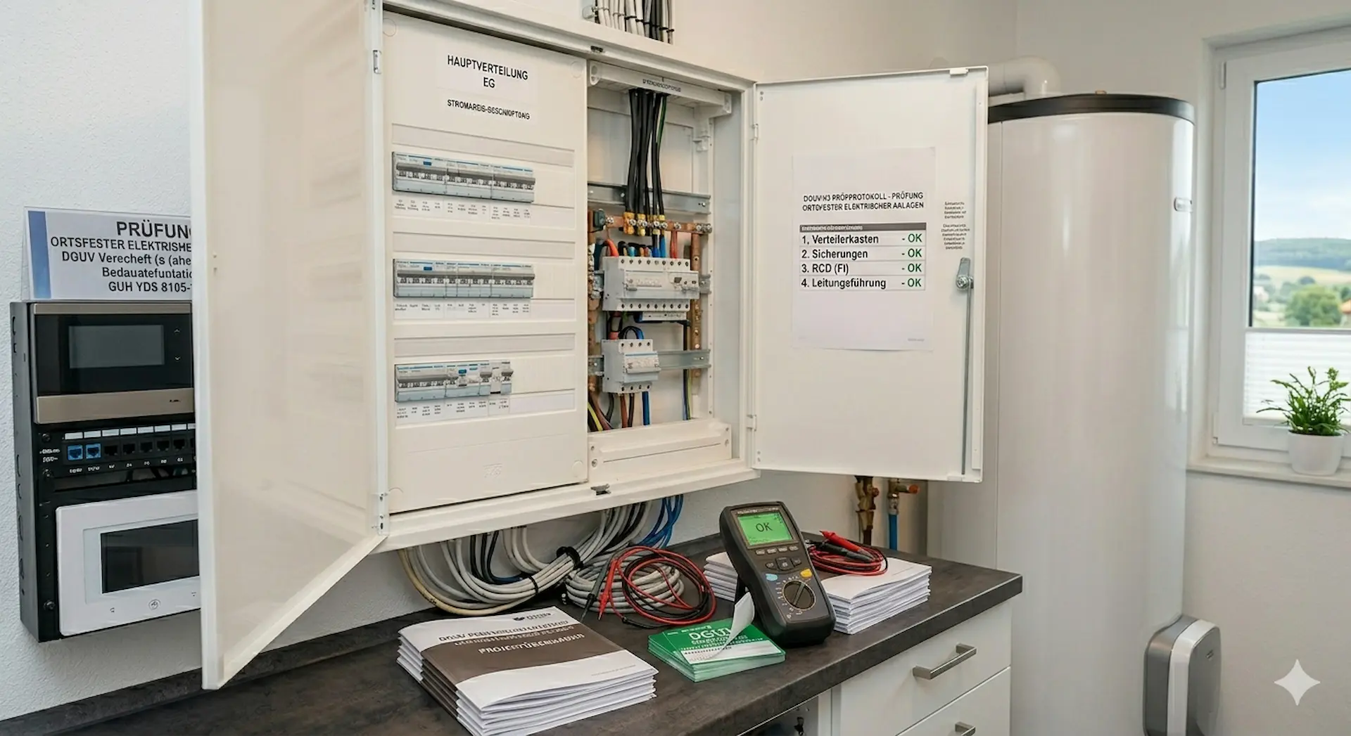 Prüfung ortsfester elektrischer Anlagen