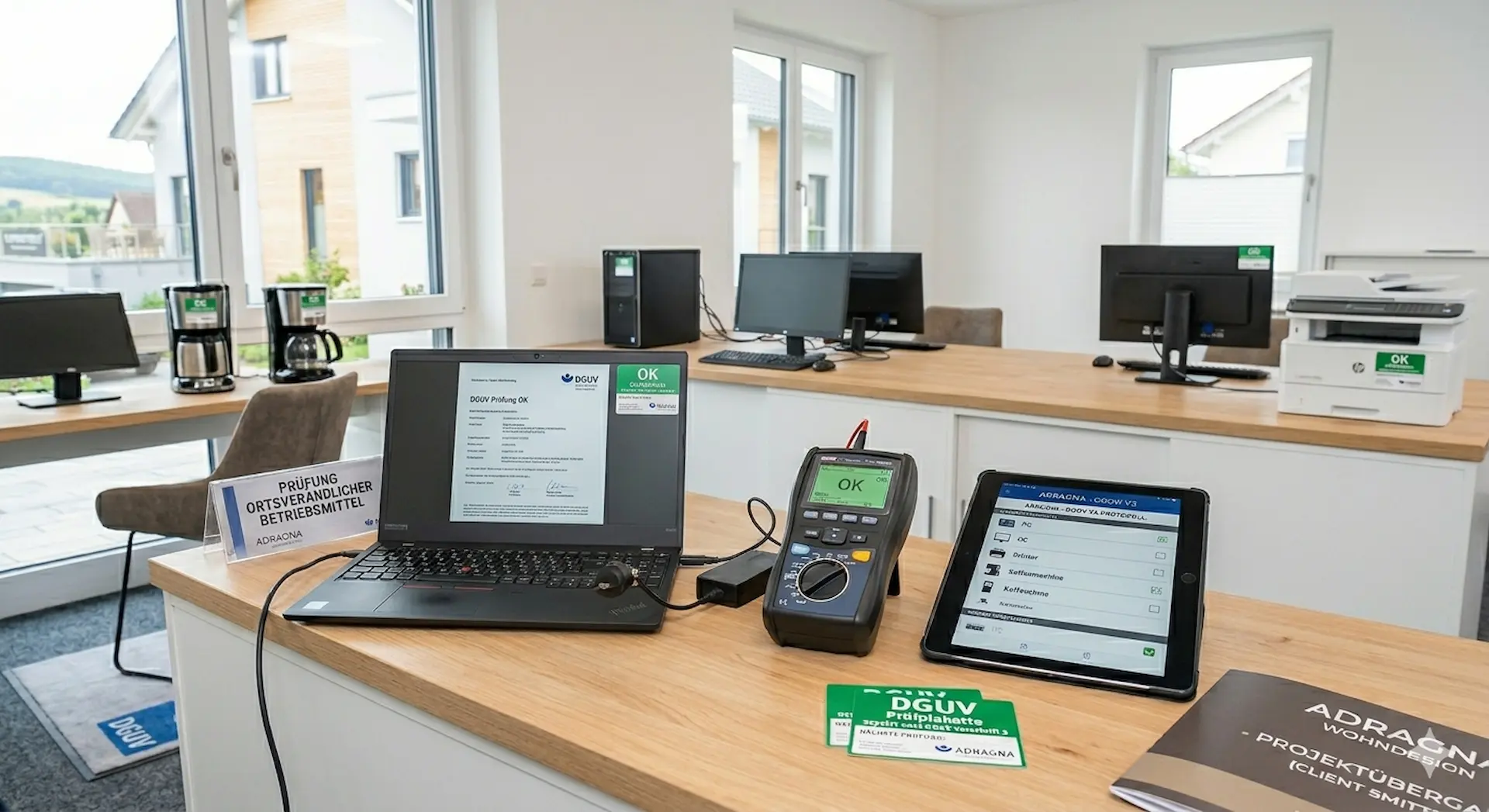 Prüfung ortsveränderlicher Betriebsmittel